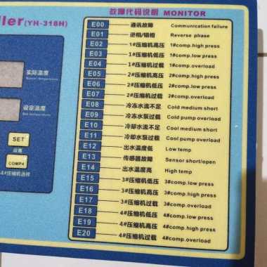 Water Chiller Micro Controller 4 Stage/Thermostat Modul System