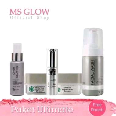 Ms Glow Paket Ultimate + Serum Lifting Ms Glow Skincare Pemutih