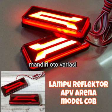 Lampu reflektor bumper belakang mobil APV ARENA model cob