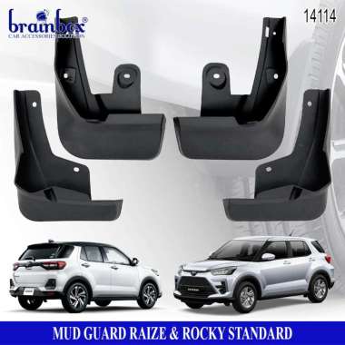 Mud Guard Toyota Raize Daihatsu Rocky Standard Talang Lumpur Mudguard