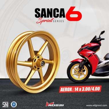 Velg Racing AEROX 155 VROSSI SANCA Palang 6 Copy RCB PNP - Velg AEROX