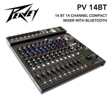Mixer Console Peavey PV 14BT PV-14BT 14CH COMPACT MIXER WITH BLUETOOTH