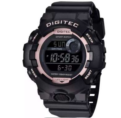 Jam Tangan Pria Digitec 5112 Digital Original DG5112 hitam rose