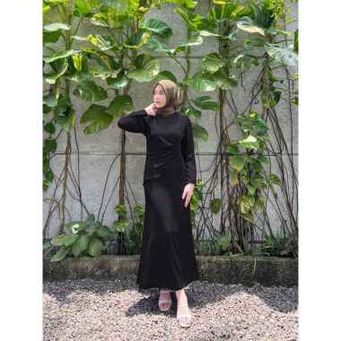 FAYRA DRESS by TALAOUTFIT | Gamis Satin | Satin Silk | Dress Kondangan | Gamis Pesta | Lebaran Ideas