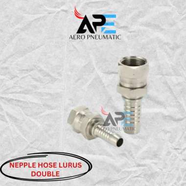 1" Fitting Hose Straight Hydraulic NJ-12-12 DOUBLE Hex 1 Inch