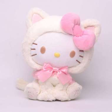 Boneka Cinnamoroll Melody Kuromi Hello Kitty Pompompurin Pochacco Dog Keychain Gantungan Kunci Bonek