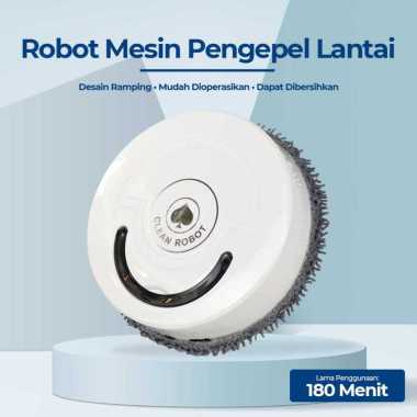 CLEAM Robot Pel Sapu Lantai Micfrofiber Intellegent Dust Mop