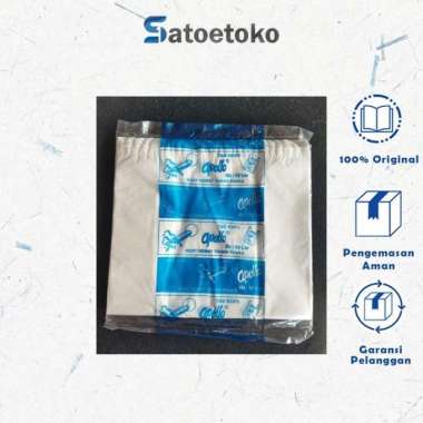 Tas Kresek // Plastik Apollo Ukuran Besar / Sedang / Kecil - Putih Besar