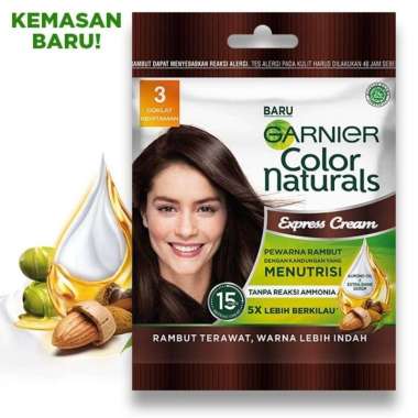 GARNIER Color Naturals 20 ml | Sachet | 20 ml 3 - coklat kehitaman