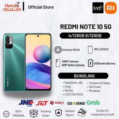 Xiaomi Redmi Note 10 5G 8/128GB 4/128GB Garansi Resmi Xiaomi Indonesia TAM NOTE 10 5G 8/128GB FULL B