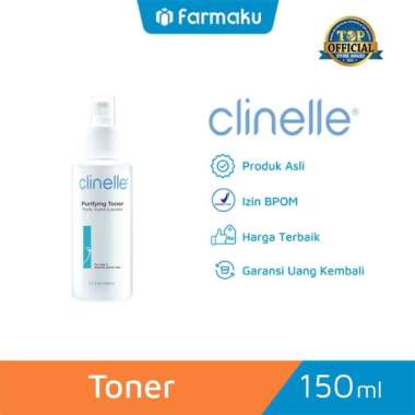 Clinelle Purifying Toner 150 ml - Toner Kulit Berminyak dan Berjerawat