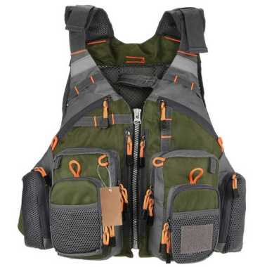 LIXADA Rompi Pancing Fishing Life Jacket Multi Slot