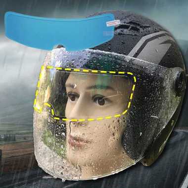XZT Sticker Kaca Helm Motor Rainproof Film Nano Coating