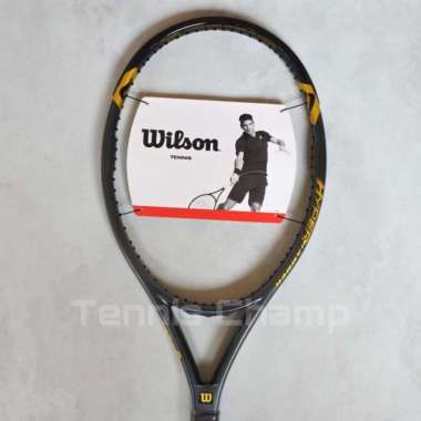 Raket Tenis Wilson Hyper Hammer 5.3 Grey Gold/Tennis Racket Wilson Ori