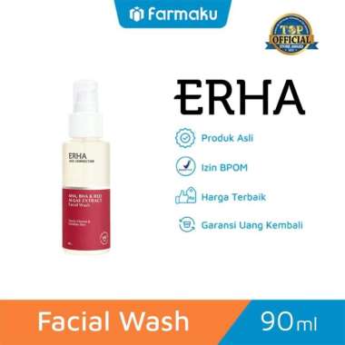 Erha Age Corrector AHA, BHA & Red Algae Extract 90 ml - Sabun Muka