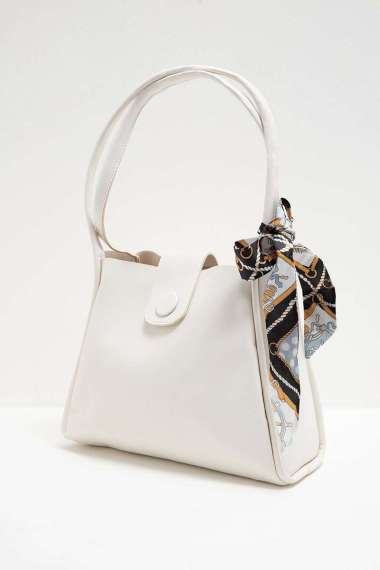 Berrybenka - Tas Wanita Totebag Tekka Kanaya Tote Bag White