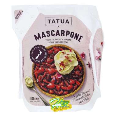 Tatua Mascarpone Cheese|Keju Mascarpone Halal Import 500gr | 1Kg 500 Gr