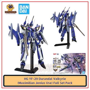 HG YF-29 Durandal Valkyrie Maximilian Jenius Custom Full Set Pack