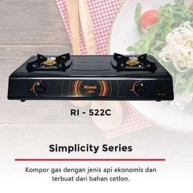 kompor rinnai 522 C 2 tungku telfon