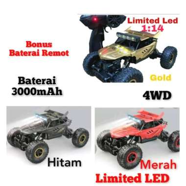 MAINAN MOBIL REMOTE CONTROL RC BUGGY OFFROAD 2,4GHZ REMOTE KONTROL limited LED