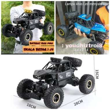 MAINAN MOBIL REMOTE CONTROL RC BUGGY OFFROAD 2,4GHZ REMOTE KONTROL RAPTOR