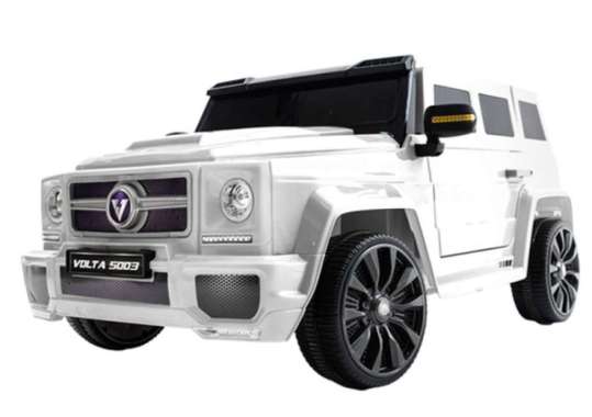 MOBIL AKI MAINAN ANAK VOLTA 5003 G-UNIT MERCY MERCEDES BENZ G63 REMOTE White
