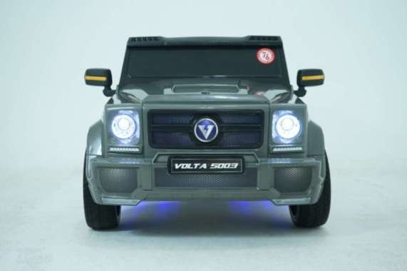 MOBIL AKI MAINAN ANAK VOLTA 5003 G-UNIT MERCY MERCEDES BENZ G63 REMOTE Silver