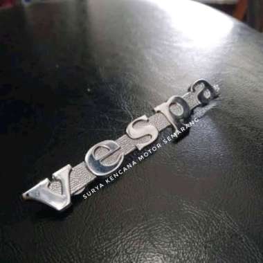 Emblem dada depan kanan Vespa PX PS Excel Spartan tebal besi