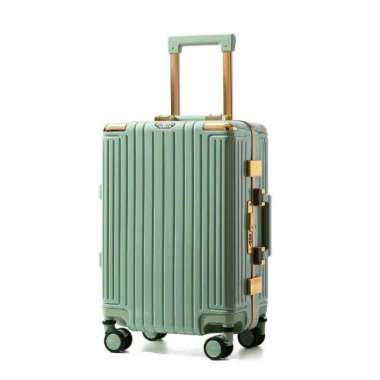 Roaming Koper Kabin & Bagasi Nuansa Gold Wanita dan Pria T098 GREEN - 24