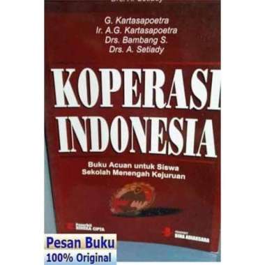 Buku Koperasi Indonesia Buku Acuan Untuk Siswa Sekolah Menengah Kejuru Multivariasi Multicolor