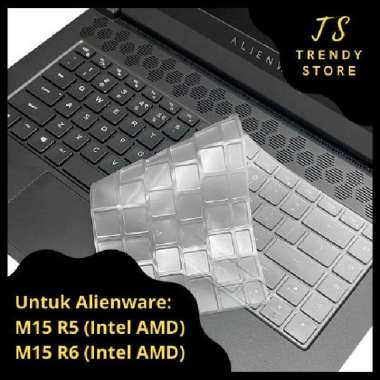 Keyboard Protector Cover Dell Alienware M15 R5 / M15 R6 Gaming Laptop HighQualityTPU