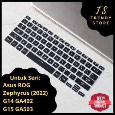 Keyboard Protector Cover Asus ROG Zephyrus G14 GA402 G15 GA503 (2022) Transparant