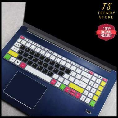 Keyboard Protector Cover Acer Aspire Vero AV15 Intel AMD #GreenPC Putih