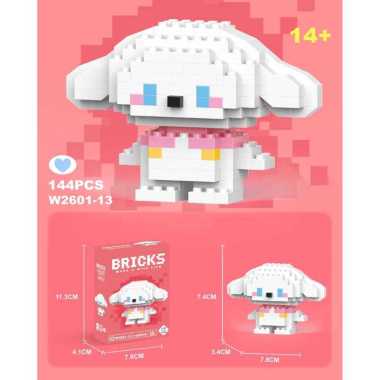 BRICKS Mainan Balok Susun Karakter Cinnamoroll LEGO Figure 144PCS