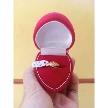 Kotak Perhiasan Kotak Love Kotak Cincin Love Merah Terbaru Kotak Bludru