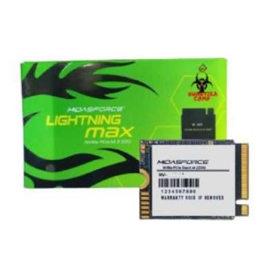 Nvme 512GB MIDASFORCE Gen 4 x4 Lightning Max 2230 - M.2 Nvme 2230 gen4 tanpa baut