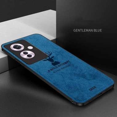 PROMO Case DEER OPPO RENO 11F Softcase silikon terbaru OPPORENO11F BIRU