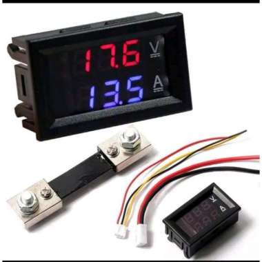 DIGITAL VOLT METER AMPERE METER DC 100V 10A 100A+RSHUNT