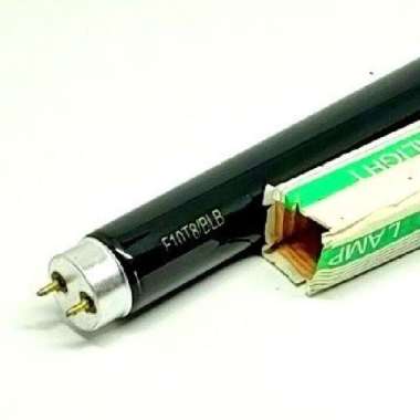 Lampu Ultraviolet deteksi uang palsu T8 10 watt BLB UV