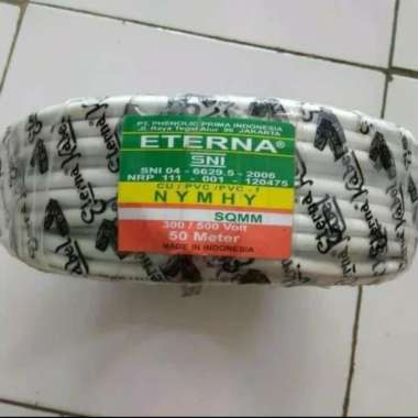 kabel NYM HY serabut 2 x 1,5 eterna wire listrik 2 15