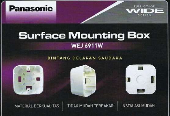 OB BOX panasonic untuk saklar WEJ 6911W
