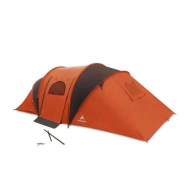 TENDA EIGER RENDEZVOUS 6P TENT All Size Orange