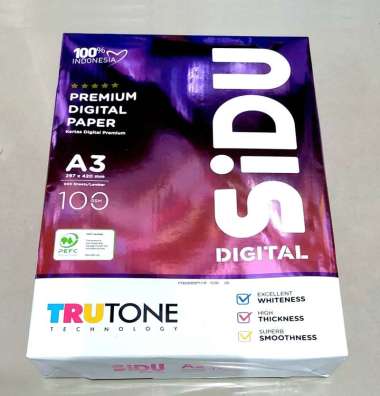 Kertas HVS A3 100 gr 100 gsm 100gsm 100gram SIDU Sinar Dunia