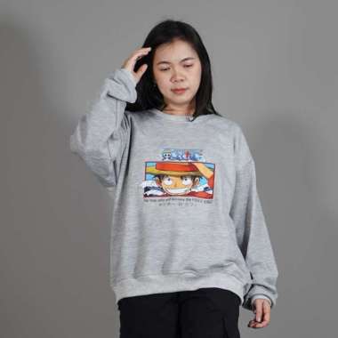 Okechuku PIECE 2 Crewneck One Piece Crewneck Anime Sweater Anime