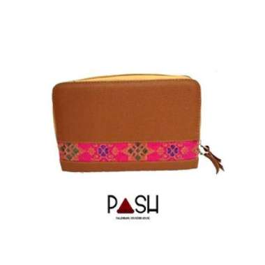 Songket Pash - Dompet Songket Yuka Khas Palembang Pink