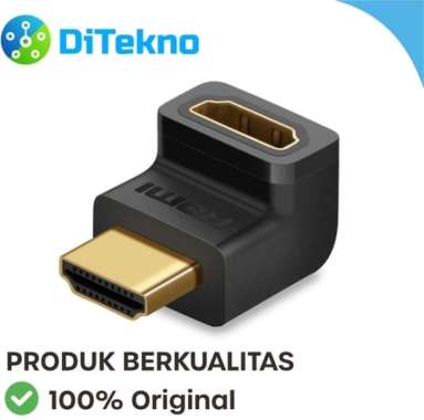 Konektor Gender HDMI Bentuk L - Female to Male