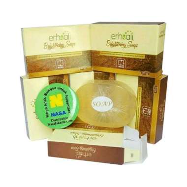 Sabun Pencerah Wajah / Pemutih Wajah Pria Pembersih Wajah / Pencerah Muka / Erhsali Brightening Soap