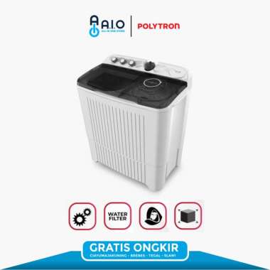 Mesin cuci POLYTRON Primadona Giant 2 tabung 14 Kg PWM 1403