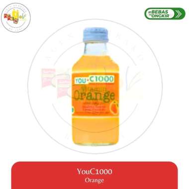 You C1000 Botol 140mL Orange