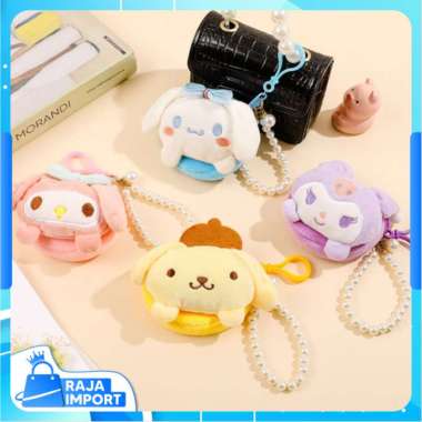 Raja Import D6138 Coin Wallet Karakter Lucu / Dompet Koin Mini Sanrio / Dompet Kecil Fluffy Cute / G